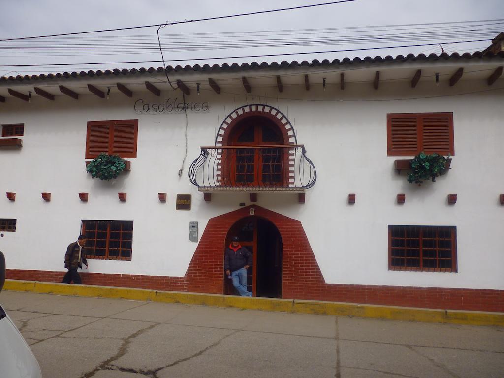 Hospedaje Casa Blanca 瓦拉斯 外观 照片